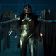 Wonder Woman enters battle mode.